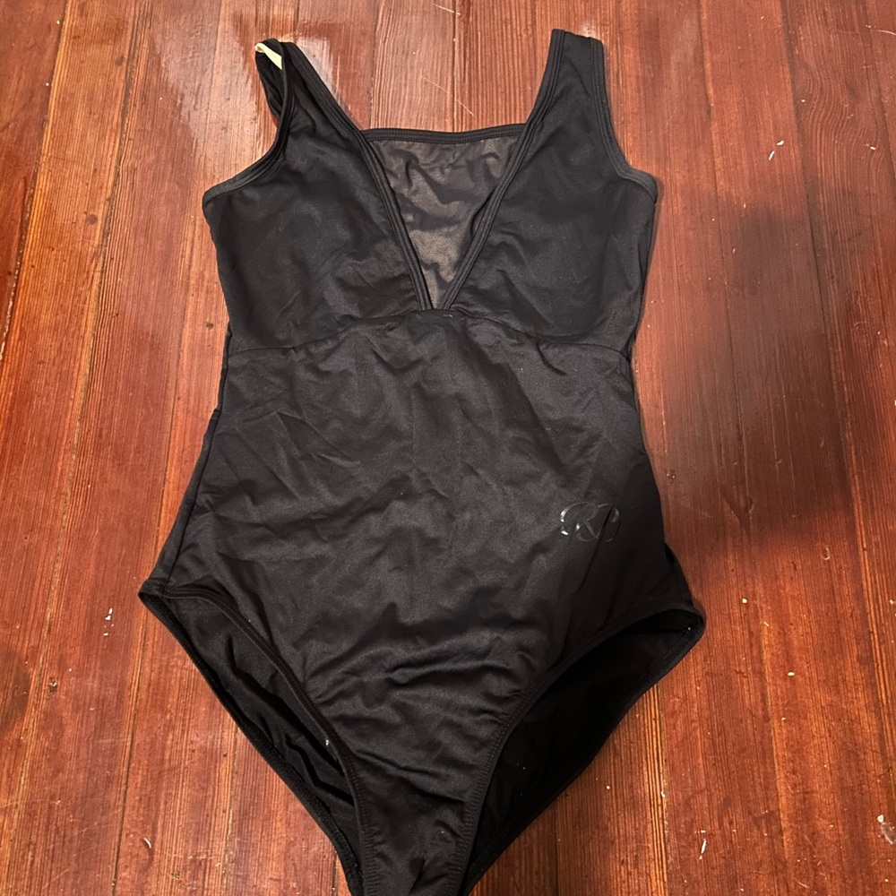 Black Russian Pointe Leotard Size S